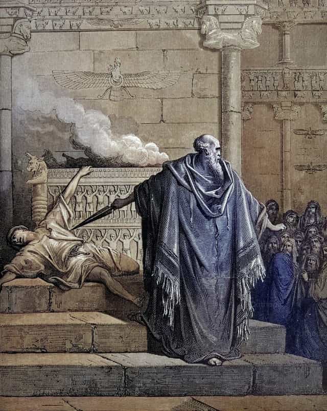 玛他提亚斯杀死亵渎者 - 天主教图库图片 - 摄影： Bible and Art