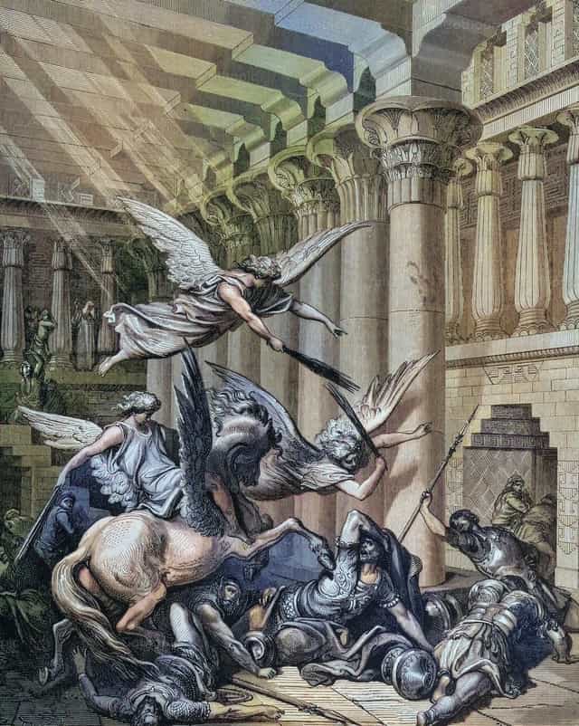 赫利奥多鲁斯被逐出圣殿 - 天主教图库图片 - 摄影： Bible and Art
