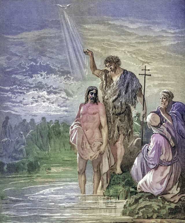Bautismo de Jesús - Banco de imágenes católicas