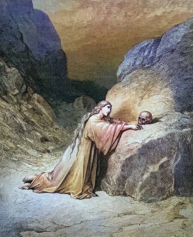 Bűnbánó Magdolna - Katolikus stockképek - Fotó: Bible and Art