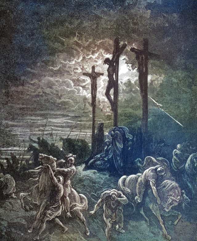 Sötétség az Úr halála után - Katolikus stockképek - Fotó: Bible and Art