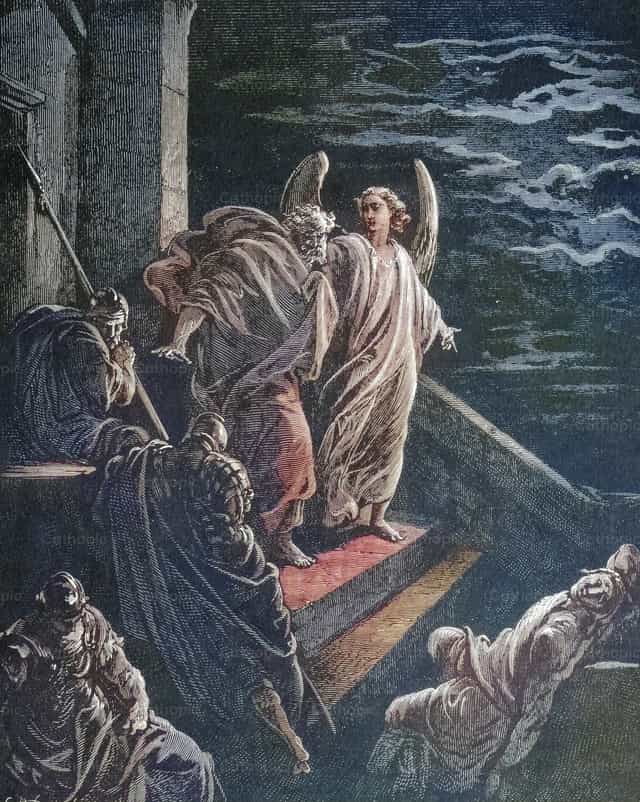 Libertação de Pedro - Imagens católicas de stock - Foto de Bible and Art
