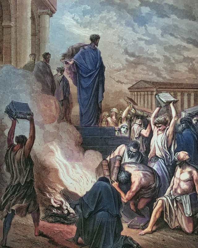 São Paulo em Éfeso - Imagens católicas de stock - Foto de Bible and Art