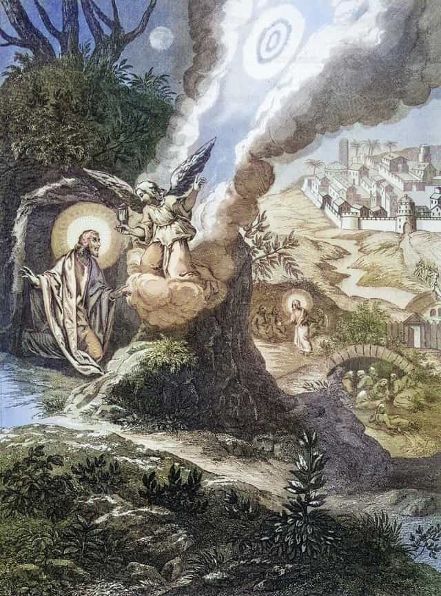 Jézus imádkozik a Getszemáni kertben - Katolikus stockképek - Fotó: Bible and Art