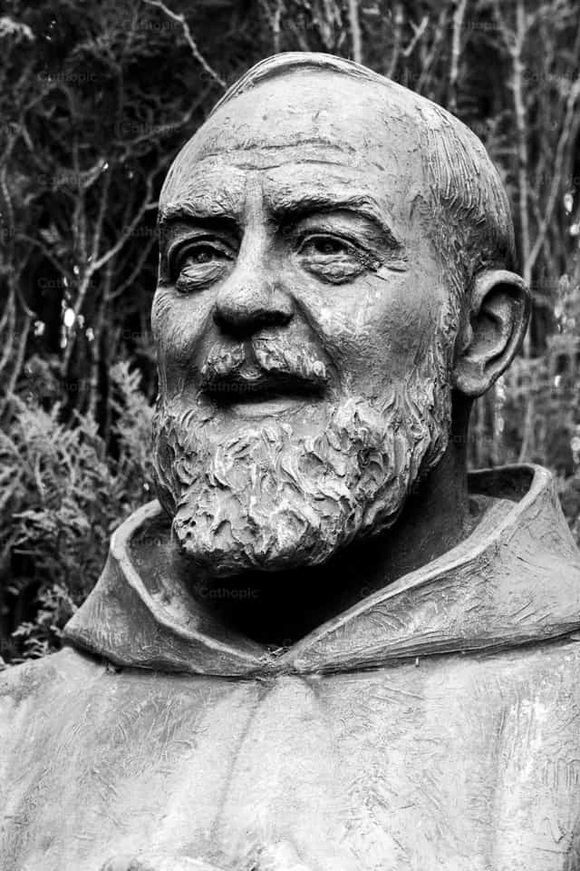 Saint Padre Pio of Pietrelcina - Catholic stock images - Photo by Joan Sutter