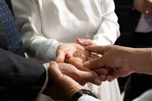 Wedding ring - Catholic stock images - Photo by Clina CG