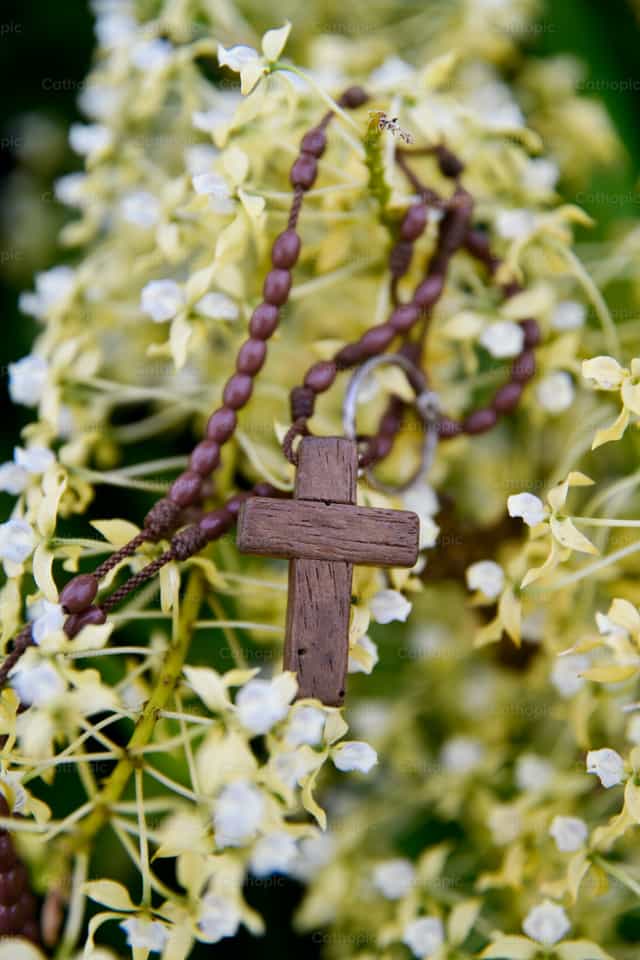 Wooden Cross - Catholic stock images - Photo by Carolina BR