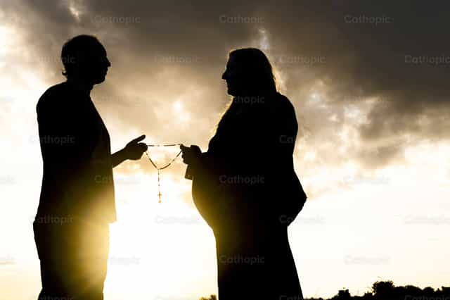 Dios vos y yo - Banco de imágenes católicas - Fotografía por noelia gonzalez