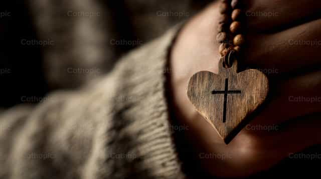 Amor extremo - Imagens católicas de stock - Foto de Carolina BR