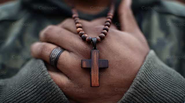 Tumawid sa Puso - Mga Catholic stock image - Larawan ni Carolina BR