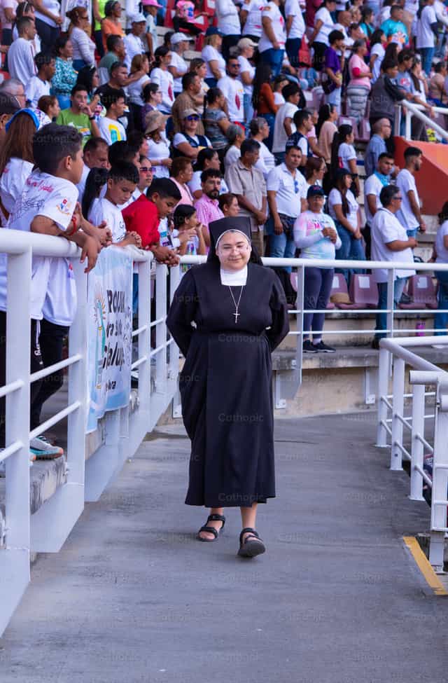 Consecrated life is a reflection of providential love - Catholic stock images