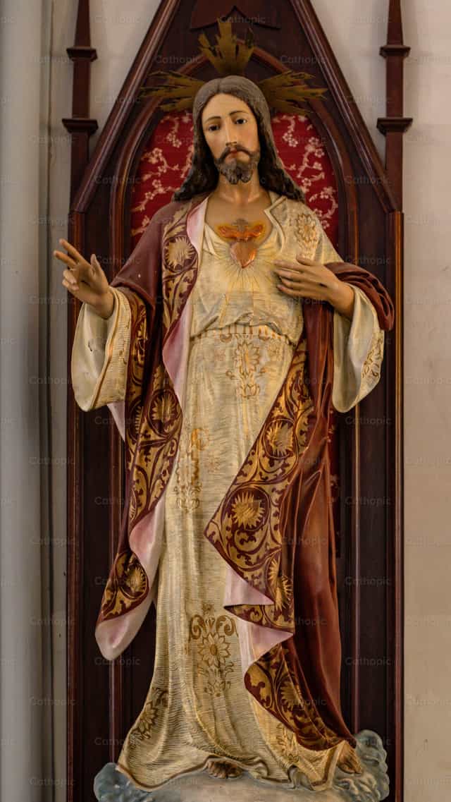 Sagrado corazón de Jesús - Banco de imágenes católicas