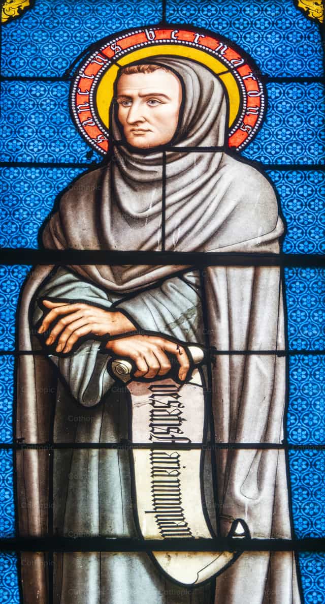 San Bernardo de Claraval - Banco de imágenes católicas - Fotografía por Joan Sutter