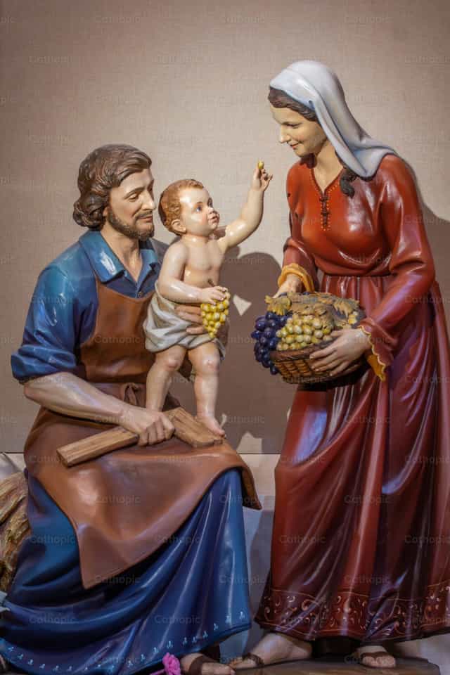 Santa Familia de Nazaret - Banco de imágenes católicas - Fotografía por Cristian Gutiérrez, LC