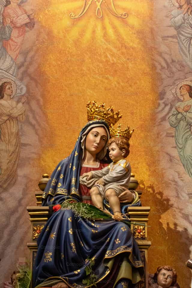 Santa María de las gracias - Banco de imágenes católicas - Fotografía por Cristian Gutiérrez, LC