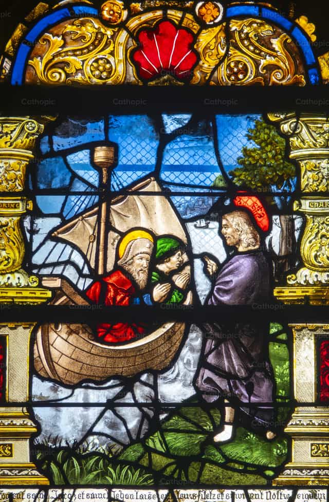 Jesús llama a los apóstoles - Banco de imágenes católicas - Fotografía por Joan Sutter
