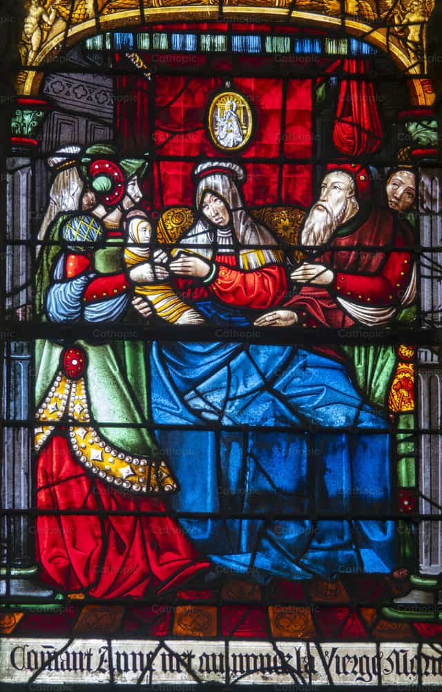 Nativity of  Mary - Catholic stock images - Photo by Joan Sutter