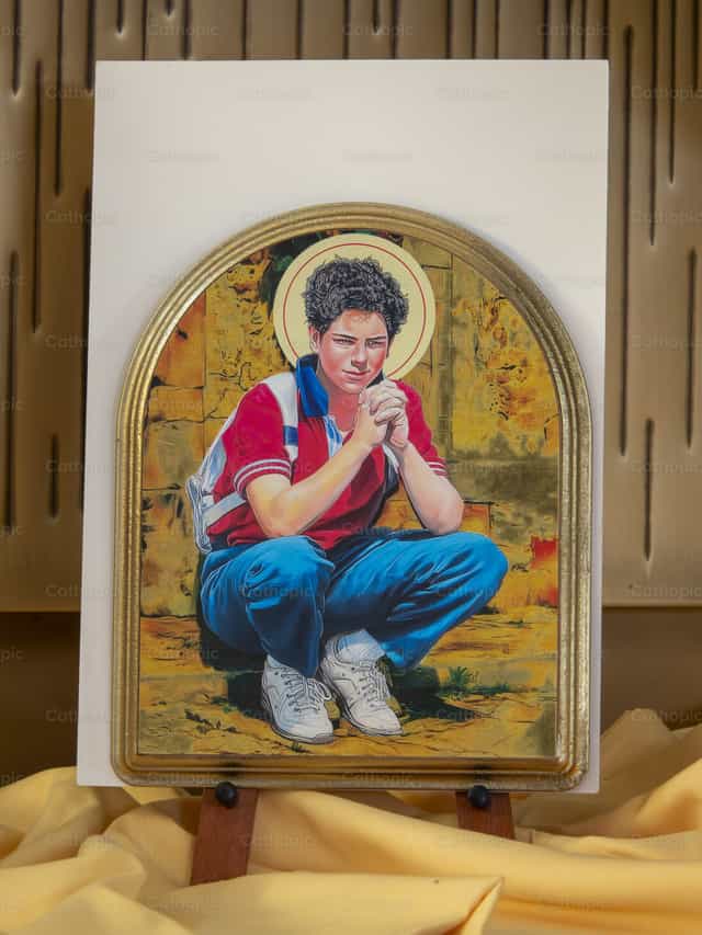 Pequeño oratorio de San Carlo Acutis - Banco de imágenes católicas - Fotografía por Joan Sutter