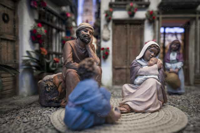Birth of Jesus - Catholic stock images