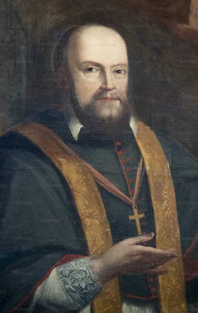 Heilige Franciscus van Sales - Katholieke stockfoto's - Foto door Joan Sutter