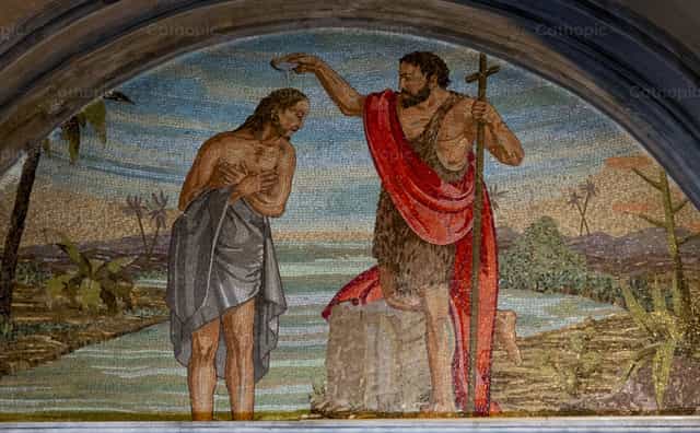 Baptism of Jesus by John the Baptist | Cathopic