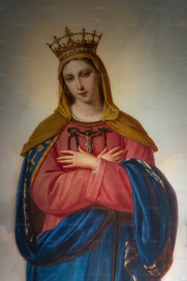 Notre-Dame de La Salette - Images catholiques de stock