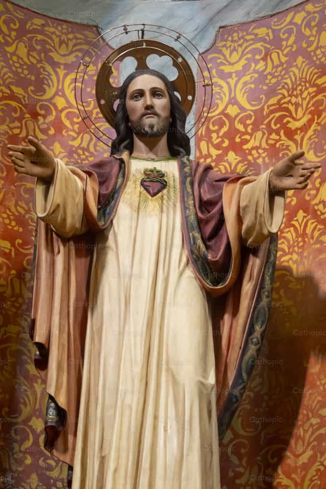 Sagrado Corazón de Jesucristo - Banco de imágenes católicas - Fotografía por Joan Sutter