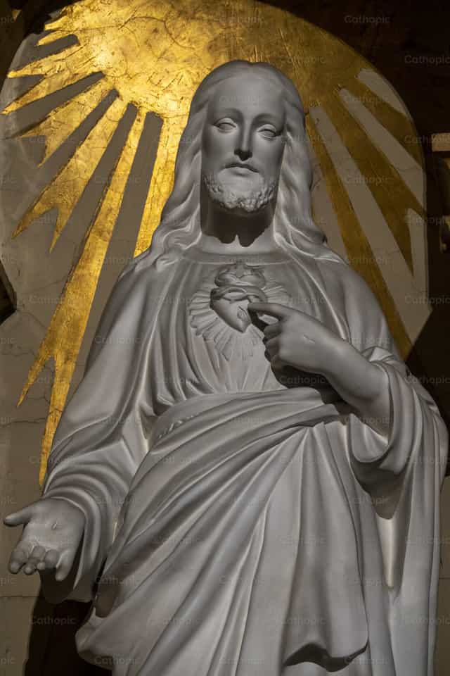 Sagrado Corazón de Jesucristo - Banco de imágenes católicas - Fotografía por Joan Sutter