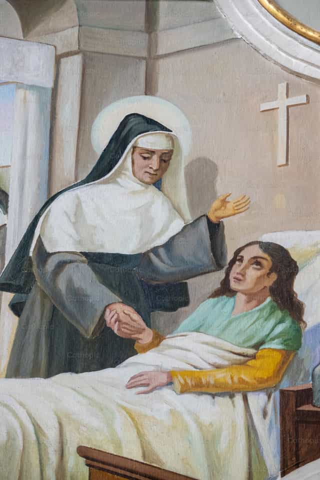 Święta Joanna Antyda Thouret - Katolickie zdjęcia stockowe - Zdjęcie: Joan Sutter