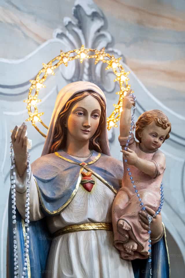 El Inmaculado Corazón de María - Banco de imágenes católicas - Fotografía por Joan Sutter