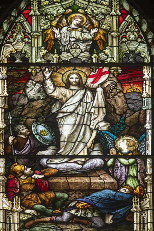 La resurrección de Jesucristo - Banco de imágenes católicas - Fotografía por Joan Sutter