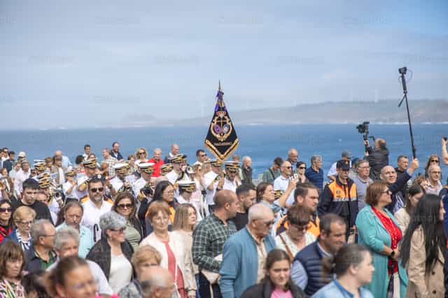 Procesión de la Virgen de la Barca en Muxía - Banco de imágenes católicas - Fotografía por Yandry Fernández Perdomo