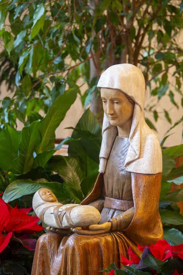 Belén de Navidad - Banco de imágenes católicas - Fotografía por Joan Sutter