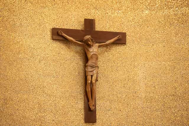 Krusipiks - Mga Catholic stock image