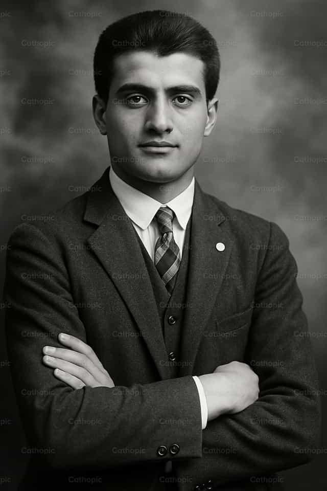 Pier Giorgio Frassati - Imagens católicas de stock