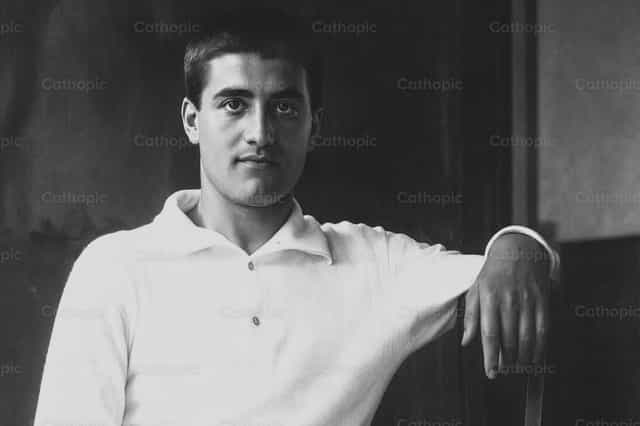 São Pier Giorgio Frassati - Imagens católicas de stock