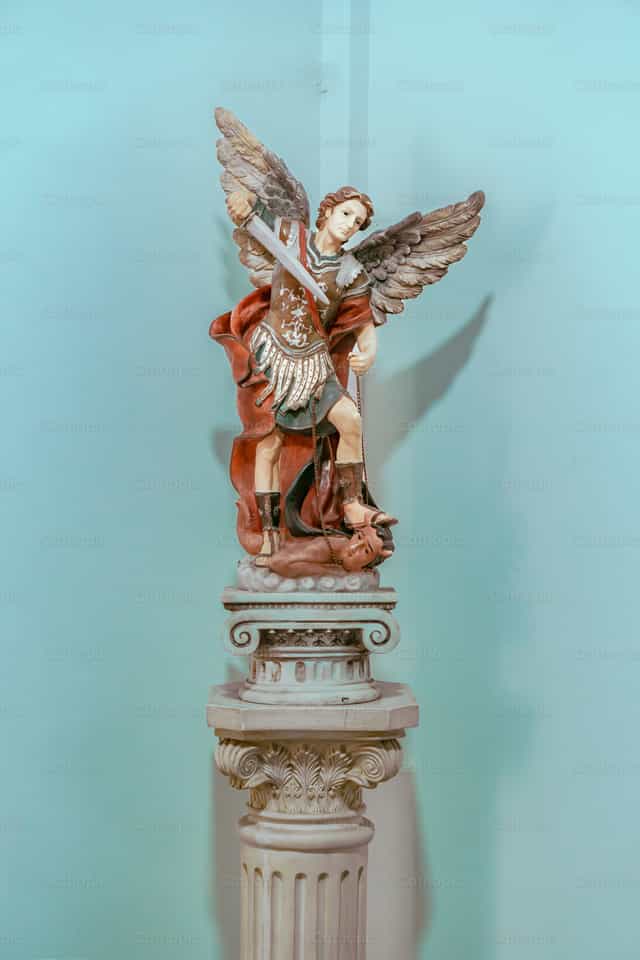 Saint Michael the Archangel - Catholic stock images - Photo by Jesús Fernández