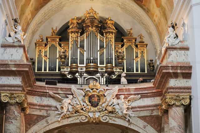 Órgano iglesia San Carlos Borromeo Viena - Banco de imágenes católicas - Fotografía por encaminados vamos