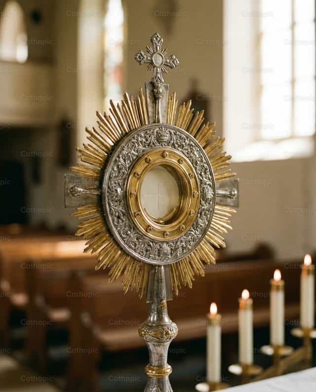 Pangangalaga sa Simbahan - Mga Catholic stock image