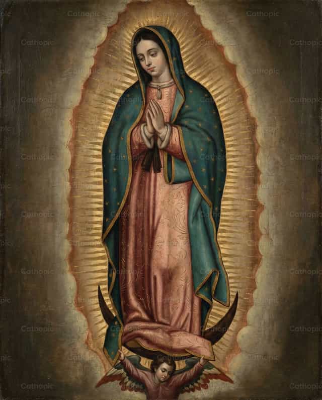 Ang Birhen ng Guadalupe - Mga Catholic stock image - Larawan ni Adrián Reina