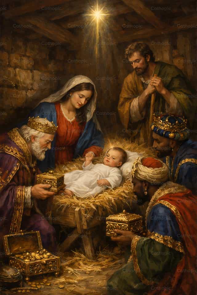 A Magi imádása - Katolikus stockképek - Fotó: Carlos Daniel