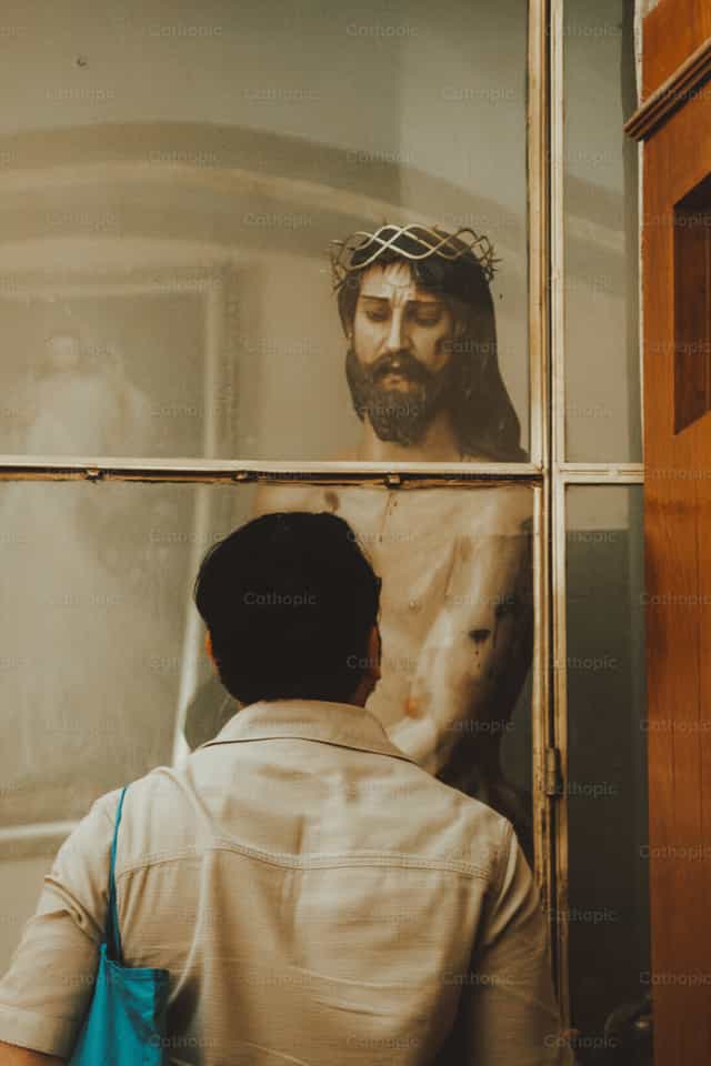 Cristo varón de dolores - Banco de imágenes católicas - Fotografía por Ana Sofía Terán
