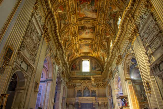 Basílica de Sant'Andrea della Valle - Banco de imágenes católicas - Fotografía por Pierluigi Palazzi