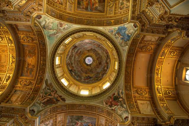 Basílica de San Andrés del Valle - Banco de imágenes católicas - Fotografía por Pierluigi Palazzi