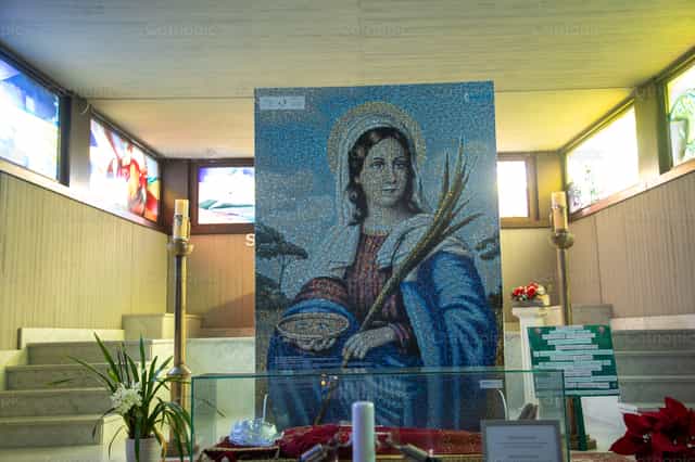 Imagen de Santa Lucia - Banco de imágenes católicas - Fotografía por Yandry Fernández Perdomo