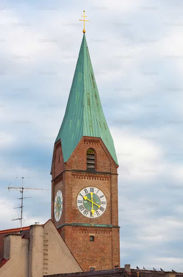 All Saints Church in Kreuz, Munich - Catholic stock images - Photo by Antonio Gravante