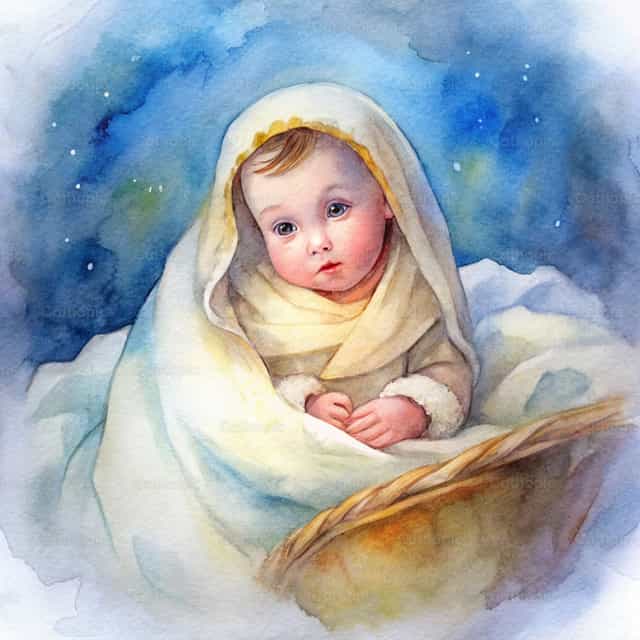 Gesù Bambino - Immagini stock cattoliche