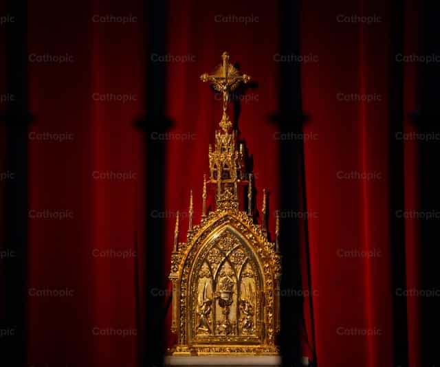 Tabernakulo - Mga Catholic stock image