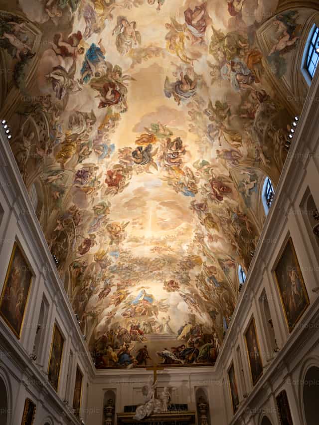 Cielo y la Gloria de los Ángeles y los Santos - Banco de imágenes católicas - Fotografía por Fr. Sebastian Munoz