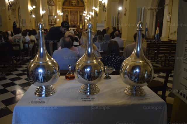 Mga Langis - Mga Catholic stock image